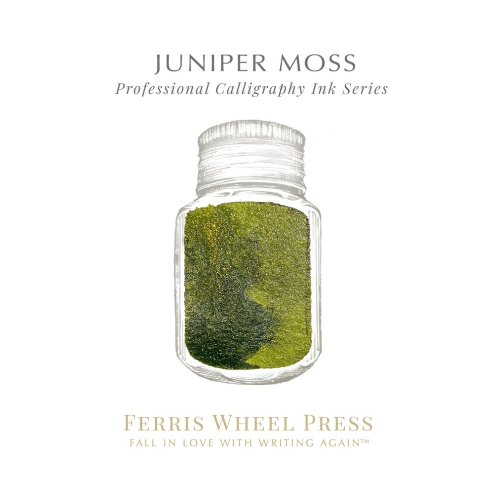 ⭐*NIB!* FWP | Juniper Moss 28ml Calligraphy Ink - Picture 2 of 3